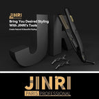 3 in 1 Hair Styling Tool: Straightening Brush, Crimper, and Flat Iron | Heated Brush for Smooth, Anti-Frizz Hair | Electric Straightener