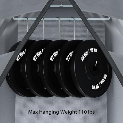 Garment Bags for Hanging Clothes Hanging Storage Bags 54 in (Grey / 54"-2 Pack)