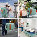 40L Expandable Travel Backpack (Green / 20 inches)