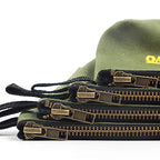 Premium Canvas Tool Pouch Zipper Bag (12.75 inch / Army Green)