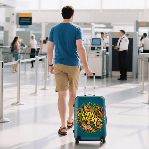 Travel Luggage Cover Suitcase Cover Protector Skins 18 (US-Area / M (for 22--24 inch luggage))
