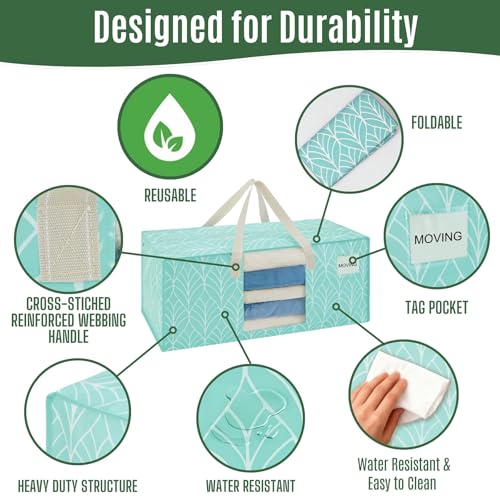 Heavy Duty Moving Bags (Evergreen / 6 Pack)