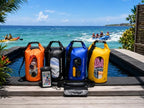 Waterproof Dry Bag with Double Zip (10L / Window / Yellow)