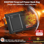 Fireproof Organizer Travel Safe Bag (10.6'' x 6.7'')