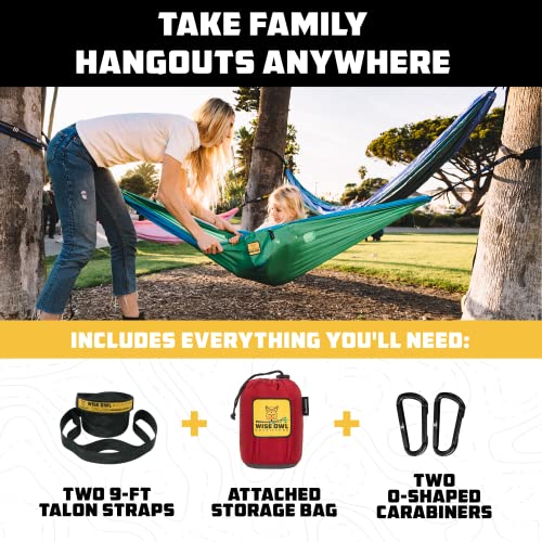 Kids Hammock Small Camping Hammock (Lavender & Pink / Kids)