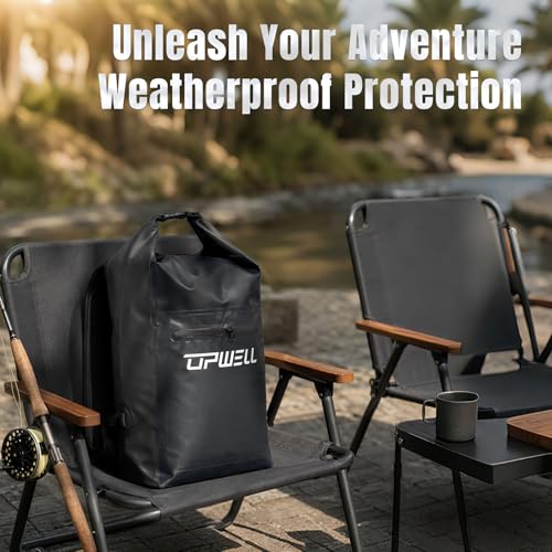 20L Waterproof Dry Bag Boating Backpack for Travel Hiking Camping Kayaking Hiking Swimming Floating Submersible Dry Bag charcoal black (20L / charcoal black)