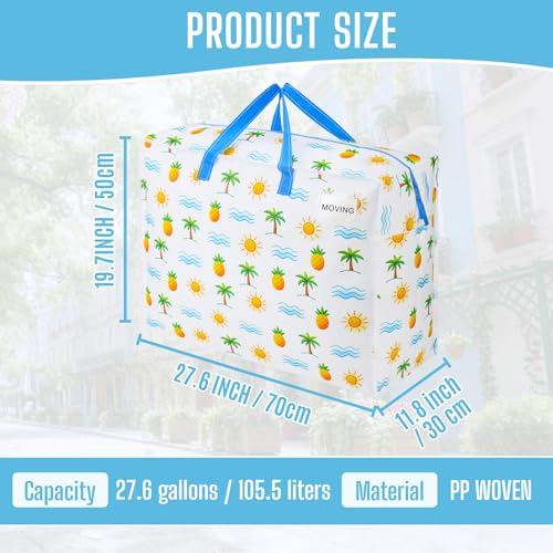 Heavy Duty Moving Bags (Tropical Island / 27 Gallon-4 Pack)