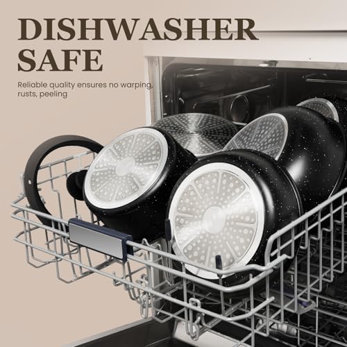 Pots and Pans Set (Black / 27 Pack)