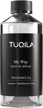 My Way 500ML Hotel Luxury Essential Oil for Diffuser, 5 Star Hotel Scent Oil (Sandalwood, Lemon, Lirs) Long-Lasting Premium Fragrance Oils, Idea Spa & Waterless for Home, Office, Car