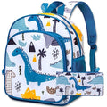 Toddler Backpack (White Dinosaur 2pc)