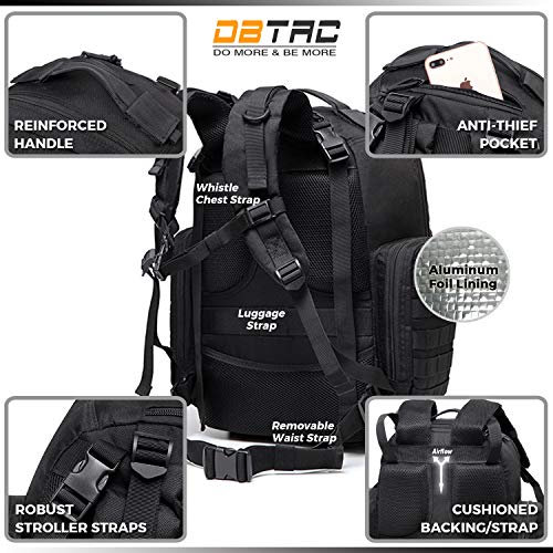 Diaper Bag Backpack for Dad (Black)