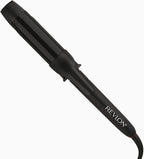 REVLON SmoothStay Coconut Oil Infused Hair Curling Iron - Barrel Curling Iron 1 ½ Inch for Loose Curls, Shinier, Visibly Smoother Hair (1 ½ in)