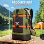 Dry Bags Waterproof Backpack 40L for Men & Women (Green / 40L)
