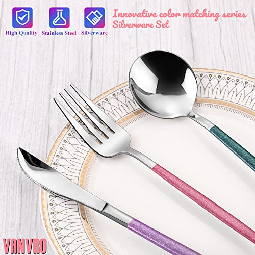Mirror Silver multicolor Silverware Set (Mirror Silver multicolor)