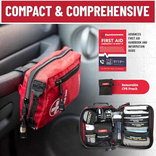 Comprehensive Premium Survival First Aid Kit (Travel)