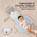Portable Diaper Changing Pad (Prairie)