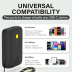 Champ Portable Charger (Midnight Black)