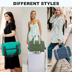 15 Inch Small Carry On Bags for Airplanes Spirit Airlines Personal Item Bag Underseat Foldable Travel Duffle Gym Bags for Women Men (ArmyGreen / 20L)