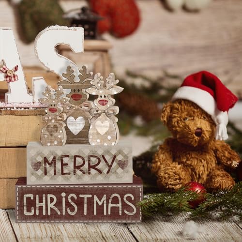 Tiered Tray Decor Set (Reindeer)