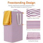 80L Large Laundry Baskets (Purple / 80L)