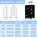 Luggage Cover Washable Suitcase Protector Anti (Airline / L(fits 28-30Inch suitcase))