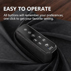 Rechargeable Sound Machine with Bluetooth Speaker (Black / Black - Bluetooth)