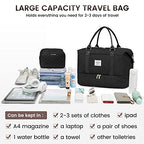 Travel Duffle Bag (LIight Pink - Coffee-a / Large-2 Pcs)