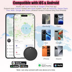 2026 Air Tracker Smart Tags Android & iOS (Gray)