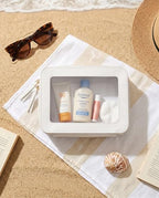 Clear Makeup Bags (C-Beige)