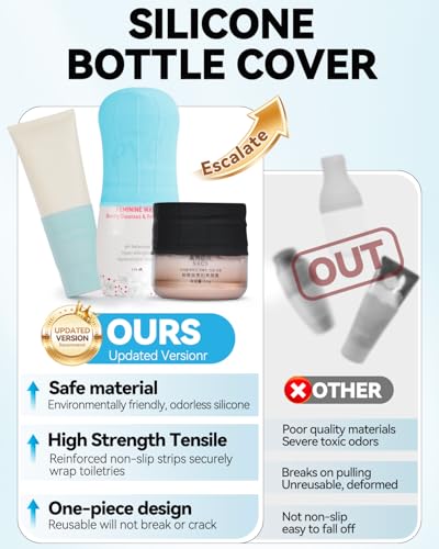 16 Pack Silicone Bottle Cover (G-Colorful-16)