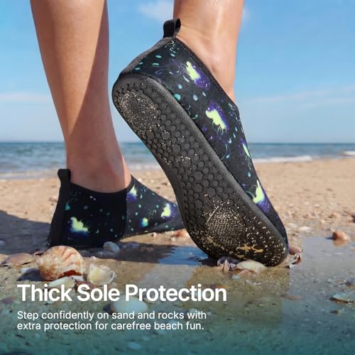 Water Shoes for Women Men Quick (11.5-12.5 Women/10.5-11.5 Men / Jellyfish)