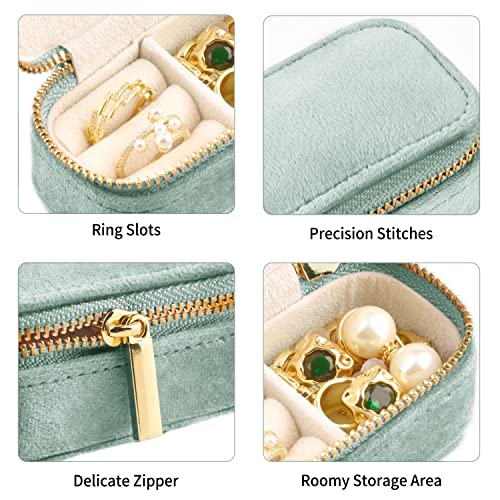 Mini Jewelry Travel Case (Mini-Mint / Small Rectangle)