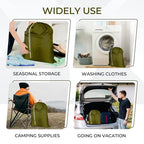 Jumbo 100% Heavy Nylon Laundry Bag (OLD GOLD)