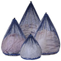 4Pcs Mesh Laundry Bags Washing Machine Mesh Wash Bags for Clothes (Blue / Pack 4 pcs)