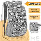 Lightweight Packable Backpack 20L (20 L / Zebra Print)