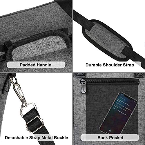6 Bottle Wine Cooler Carrier Tote Bag (Grey)