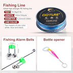 8FT 24T Telescopic Fishing Rod & Reel Combo Kit Freshwater Bass (Red - 1 Rod & 1 Reel Surf Fishing Combo / 2.4M/8FT)
