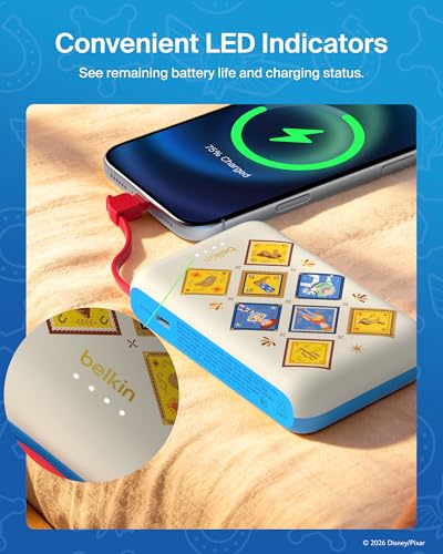 Disney Toy Story 5 10000mAh 20W USB C Power Bank (Toy Story / 10K mAh)