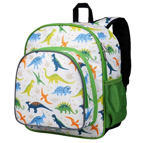 12 Inch Preschool Backpack for Kids (12.5 x 10 x 4.5 in / Dinosaur Adventures)