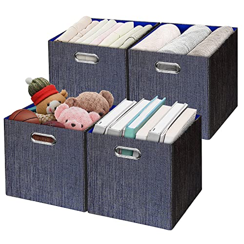 Storage Cubes (11×11×11/4pcs / Blue)