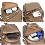Crossbody Sling Bag (Leather Brown / Small)