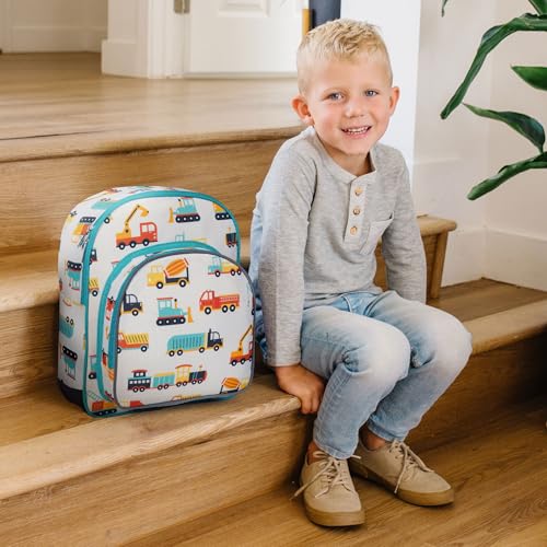 12 Inch Toddler Backpack for Kids (12 x 10 x 4.5 inches / Modern Construction)