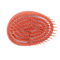 CAISHA Wet Hair Hairbrush Tug-free Detangling Brush Orange Spiral Spring Gentle On The Scalp For All Hair Types K110