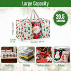 Moving Bags Christmas Storage Bags (Jingle Mix / 2 Pack)