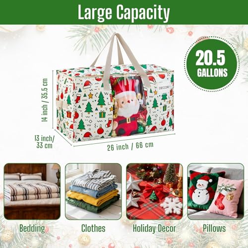 Moving Bags Christmas Storage Bags (Jingle Mix / 2 Pack)