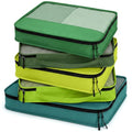 Packing Cubes for Suitcase Large Organizer Bags (Green / Mixed)