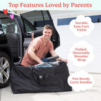 Single & Double Stroller Travel Bag (X-Large / Unpadded)