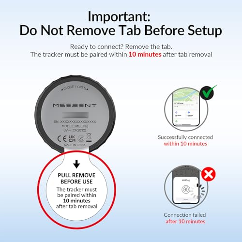 Tracker Tag 2 Pack [Apple MFi Certified] Bluetooth Trackers Works with Apple Find My (Black & White - 2 Pack)