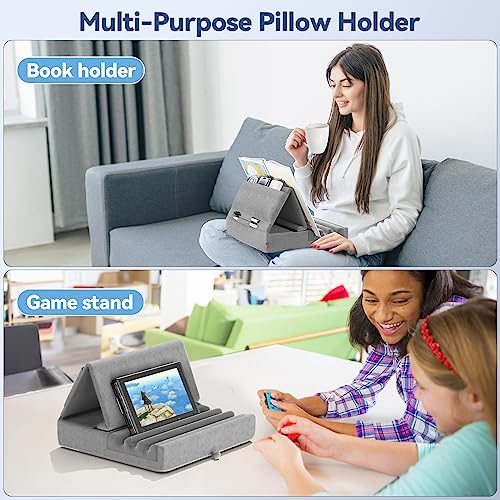Tablet Pillow Holder (Grey)