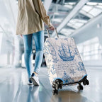 Travel Luggage Cover Suitcase Protector Fits 18 (B-2 / XL(29-32in))